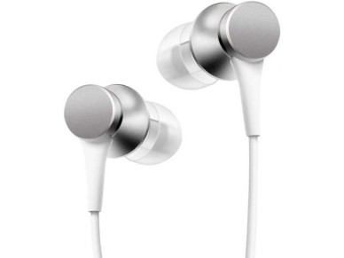 Xiaomi Mi In-Ear Basic Headphones with Microphone, 3.5mm Jack, Silver Xiaomi Mi In-Ear Basic Headphones with Microphone, 3.5mm Jack, Silver