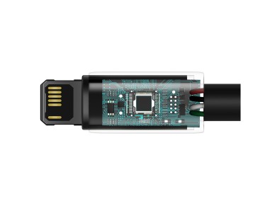 Baseus cable Tungsten USB - Lightning 2,0m 2,4A black