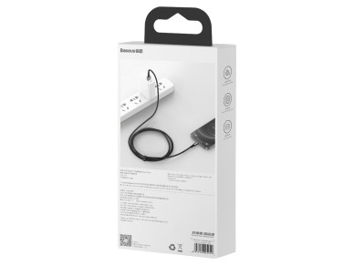 Baseus cable Tungsten USB - Lightning 2,0m 2,4A black