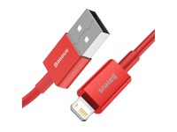 Cable Baseus Superior USB-Lightning 1,0 m 2,4A rojo Cable Baseus Superior USB-Lightning 1,0 m 2,4A rojo
