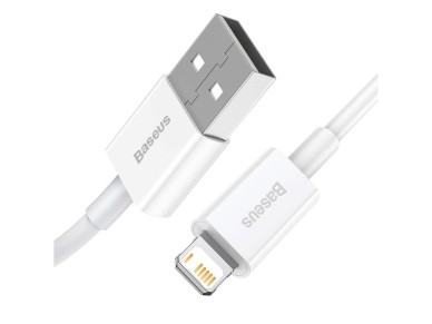 Cable Baseus Superior USB-Lightning 1,5 m 2,4 A blanco