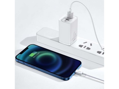 Cable Baseus Superior USB-Lightning 1,5 m 2,4 A blanco