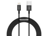 Cable Baseus Superior USB-Lightning 2,0 m 2,4 A negro