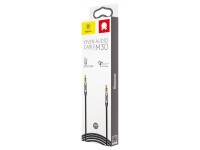 Baseus cable audio Yiven M30 jack 3,5 mm - jack 3,5 mm 1,0 m silver-black