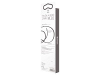 Baseus cable audio Yiven M30 jack 3,5 mm - jack 3,5 mm 1,0 m silver-black