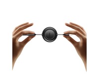 Baseus cable Bright Mirror 2 3w1 USB - micro USB + Lightning + USB-C 1,1m 3,5A black retractable Baseus cable Bright Mirror 2 3w1 USB - micro USB + Lightning + USB-C 1,1m 3,5A black retractable