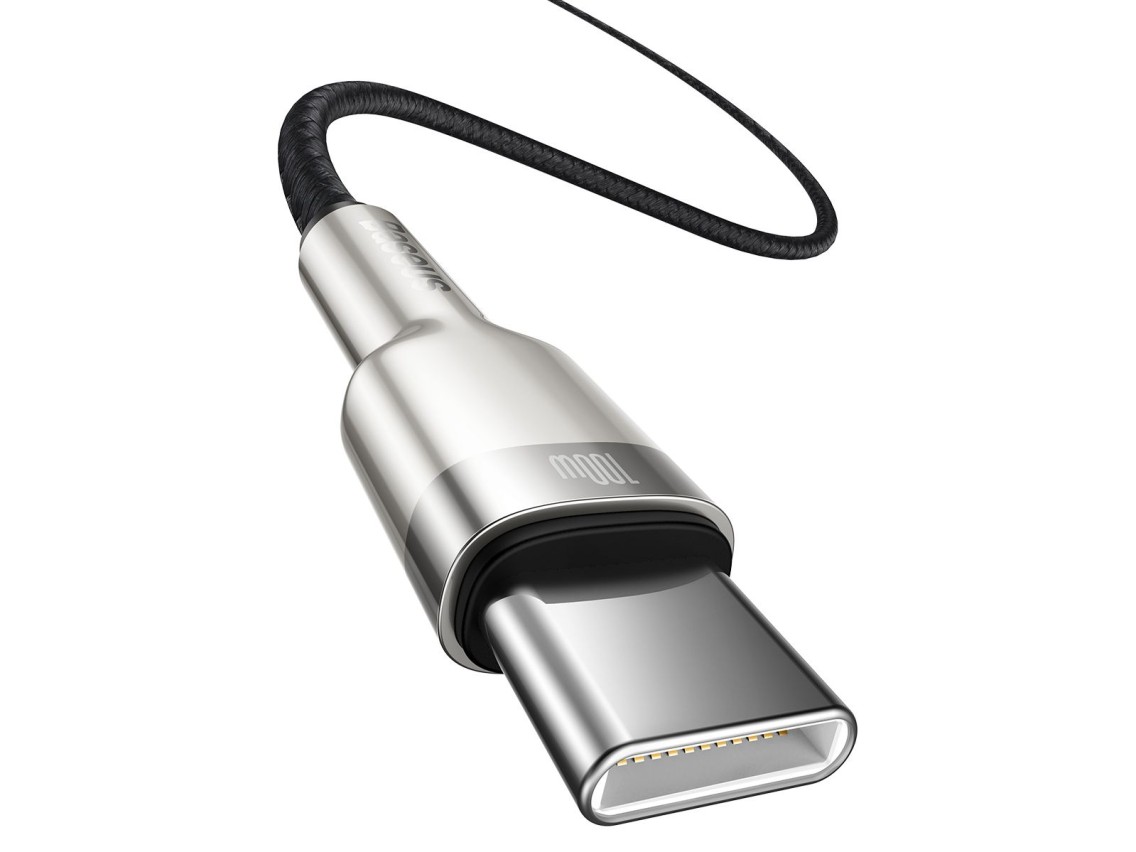 Baseus cable Cafule Metal PD USB-C - USB-C 1,0 m black 100W