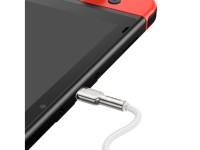 Cable Baseus Cafule Metal PD USB-C - USB-C 1,0 m blanco 100W Cable Baseus Cafule Metal PD USB-C - USB-C 1,0 m blanco 100W