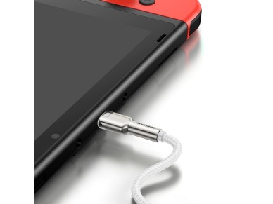 Cable Baseus Cafule Metal PD USB-C - USB-C 1,0 m blanco 100W Cable Baseus Cafule Metal PD USB-C - USB-C 1,0 m blanco 100W