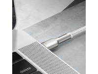 Cable Baseus Cafule Metal PD USB-C - USB-C 1,0 m blanco 100W Cable Baseus Cafule Metal PD USB-C - USB-C 1,0 m blanco 100W