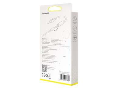 Adaptador Baseus L54 USB-C a jack de 3,5 mm negro