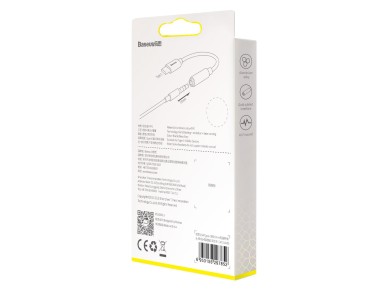 Adaptador Baseus L54 USB-C a jack 3,5 mm gris oscuro