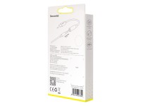 Adaptador Baseus L54 USB-C para jack 3,5 mm cinza escuro Adaptador Baseus L54 USB-C para jack 3,5 mm cinza escuro