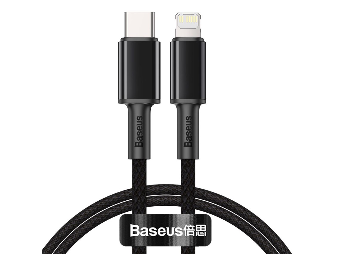 Baseus cable High Density PD USB-C - Lightning 1,0 m black 20W
