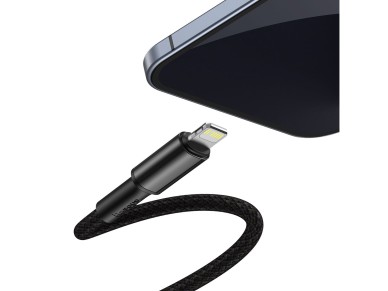 Baseus cable High Density PD USB-C - Lightning 1,0 m black 20W Baseus cable High Density PD USB-C - Lightning 1,0 m black 20W