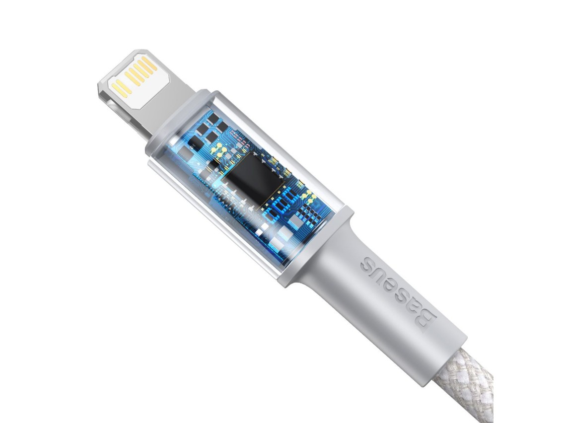 Baseus cable High Density PD USB-C - Lightning 1,0 m white 20W