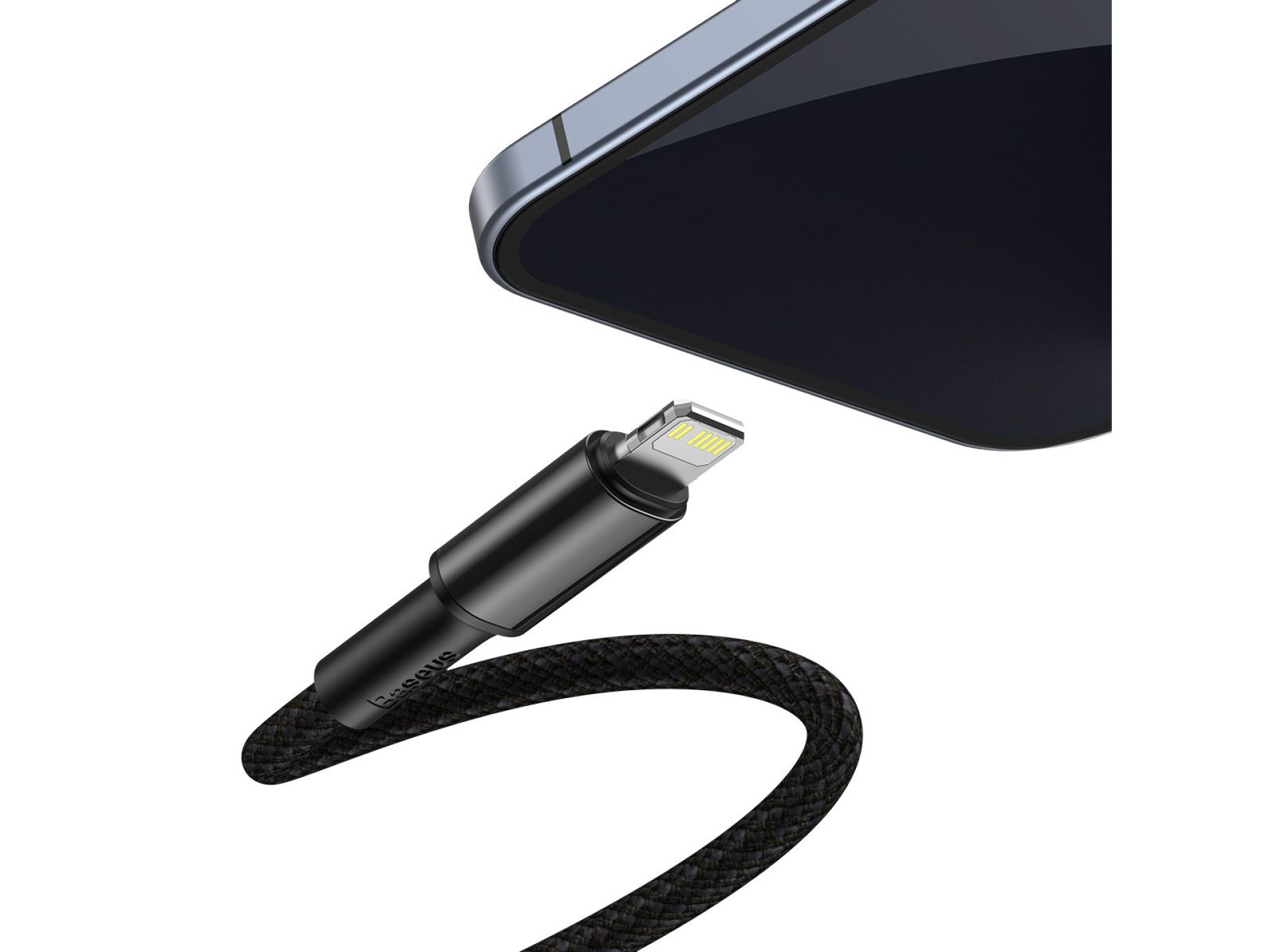 Cabo Baseus High Density PD USB-C - Lightning 2,0 m preto 20W