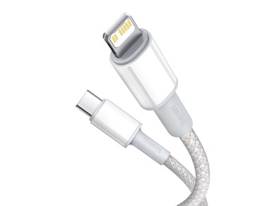 Baseus cable High Density PD USB-C - Lightning 2,0 m white 20W