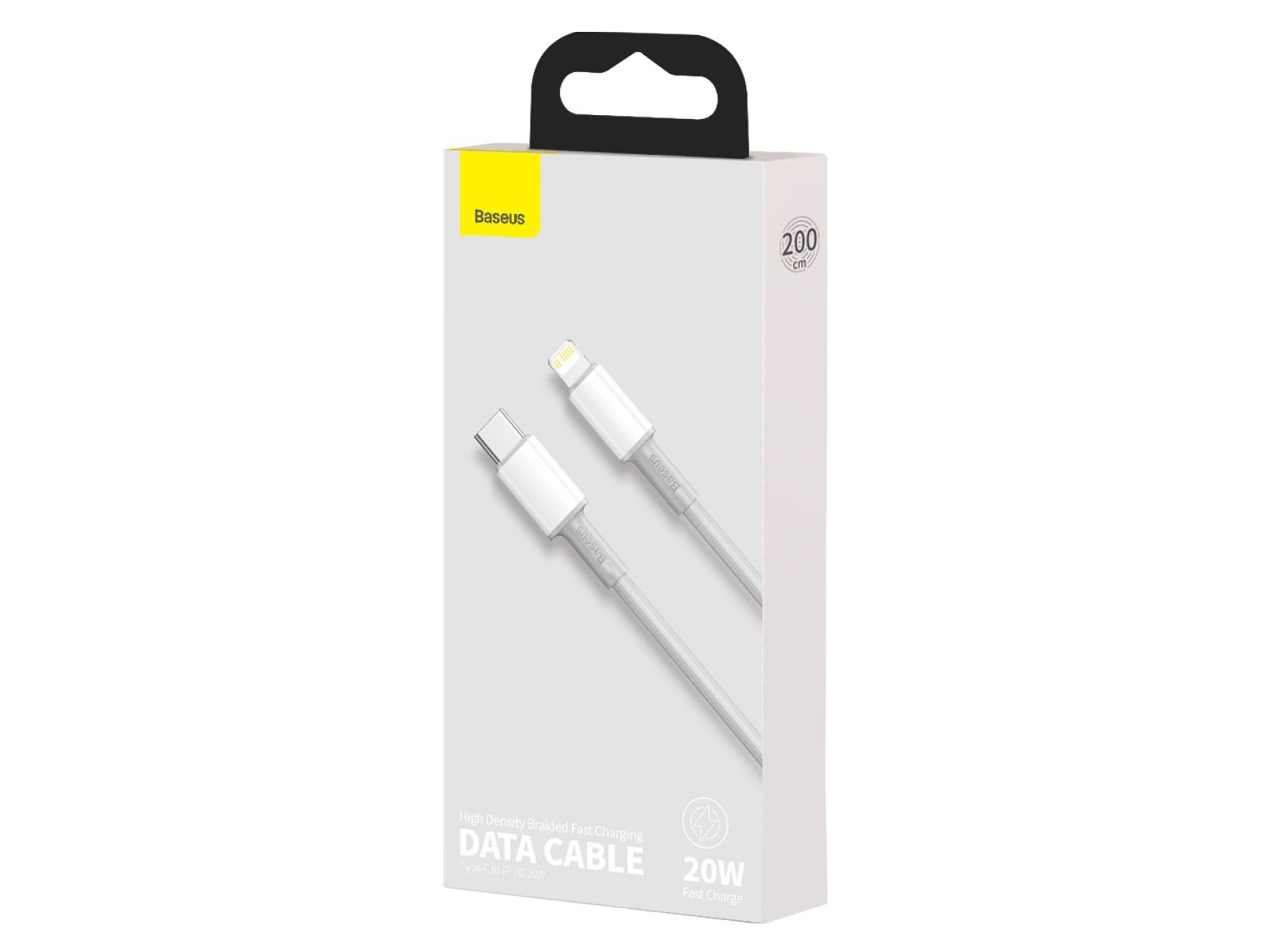 Baseus cable High Density PD USB-C - Lightning 2,0 m white 20W