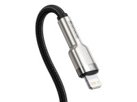 Cabo Baseus Cafule Metal PD USB-C - Lightning 2,0 m preto 20W Cabo Baseus Cafule Metal PD USB-C - Lightning 2,0 m preto 20W