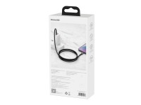 Cable Baseus Tungsten PD USB-C - Lightning 1,0 m negro 20 W