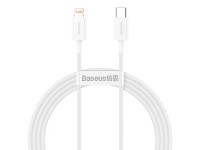 Cable Baseus Superior PD USB-C - Lightning 1,5 m blanco 20 W