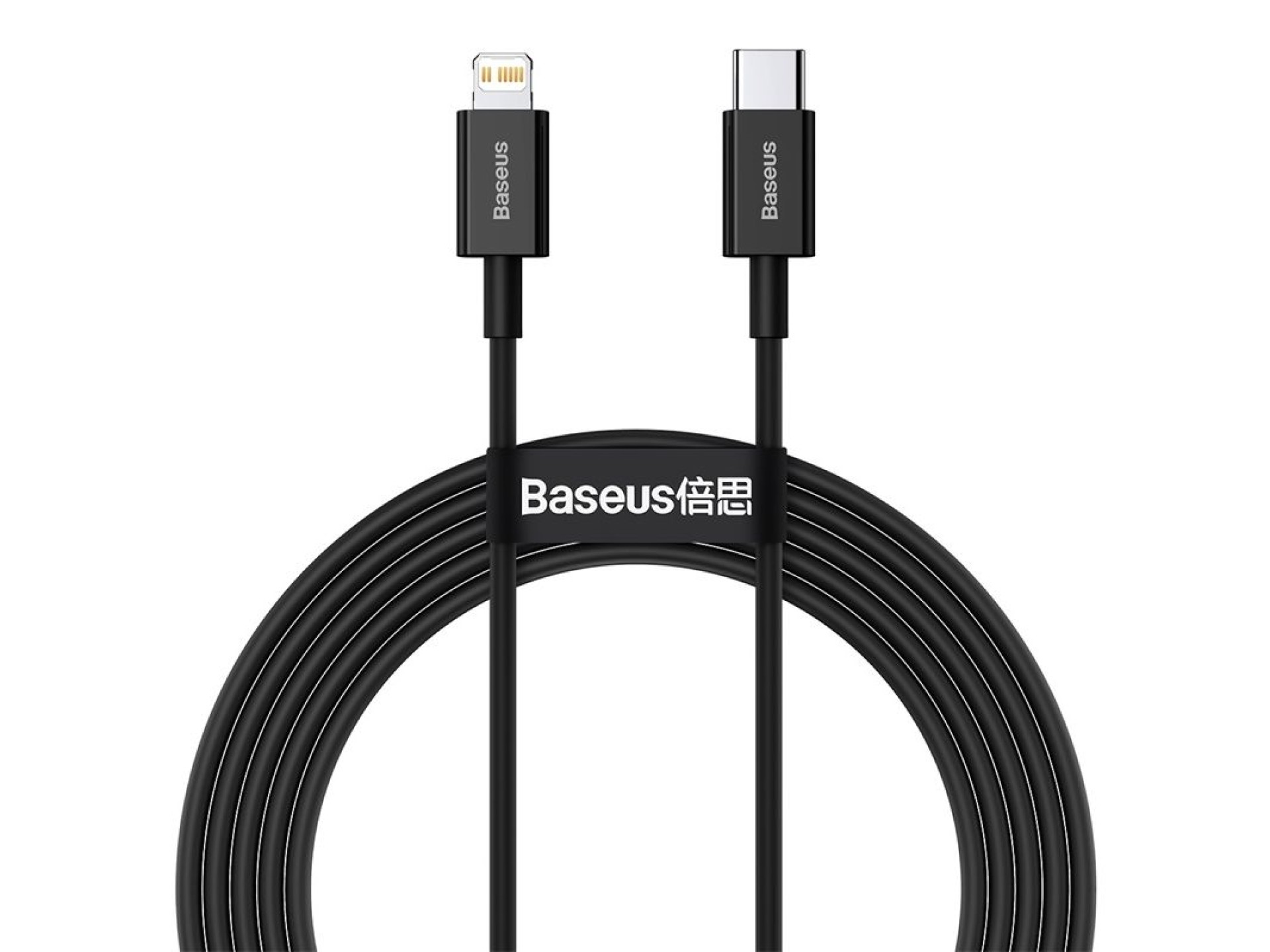 Baseus Baseus Superior PD USB-C - Lightning 2,0 m negro 20 W