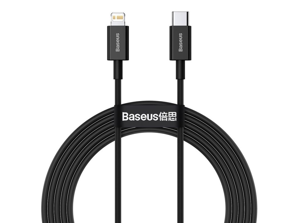 Baseus Baseus Superior PD USB-C - Lightning 2,0 m negro 20 W