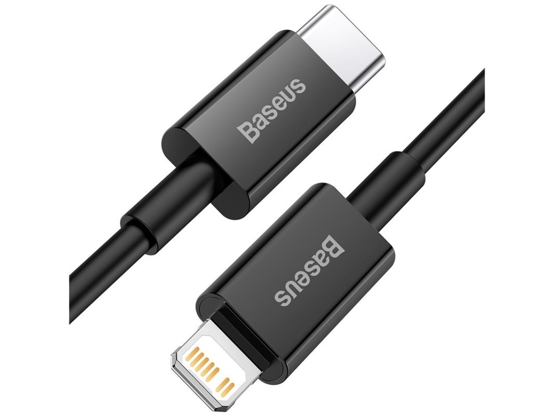 Baseus Baseus Superior PD USB-C - Lightning 2,0 m negro 20 W