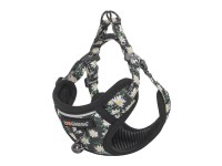 Cat set Dogness harness and leash 1,5m (Daisy Black)