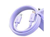Baseus Baseus Superior PD USB-C - Lightning 1,0 m morado granito 20 W