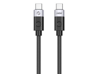 Cable de carga USB-C a USB-C Orico de 240 W, 1 m (negro)