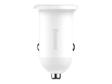 Cargador de coche Baseus Grain Pro 2x USB 4,8A blanco
