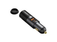 Carregador de carro Baseus Share Together PD 120W 1x USB 1x USB-C cinza com tomada para acendedor de Carregador de carro Baseus Share Together PD 120W 1x USB 1x USB-C cinza com tomada para acendedor de