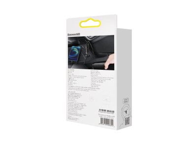 Cargador de coche Baseus Share Together PD 120W 1x USB 1x USB-C gris con toma de mechero
