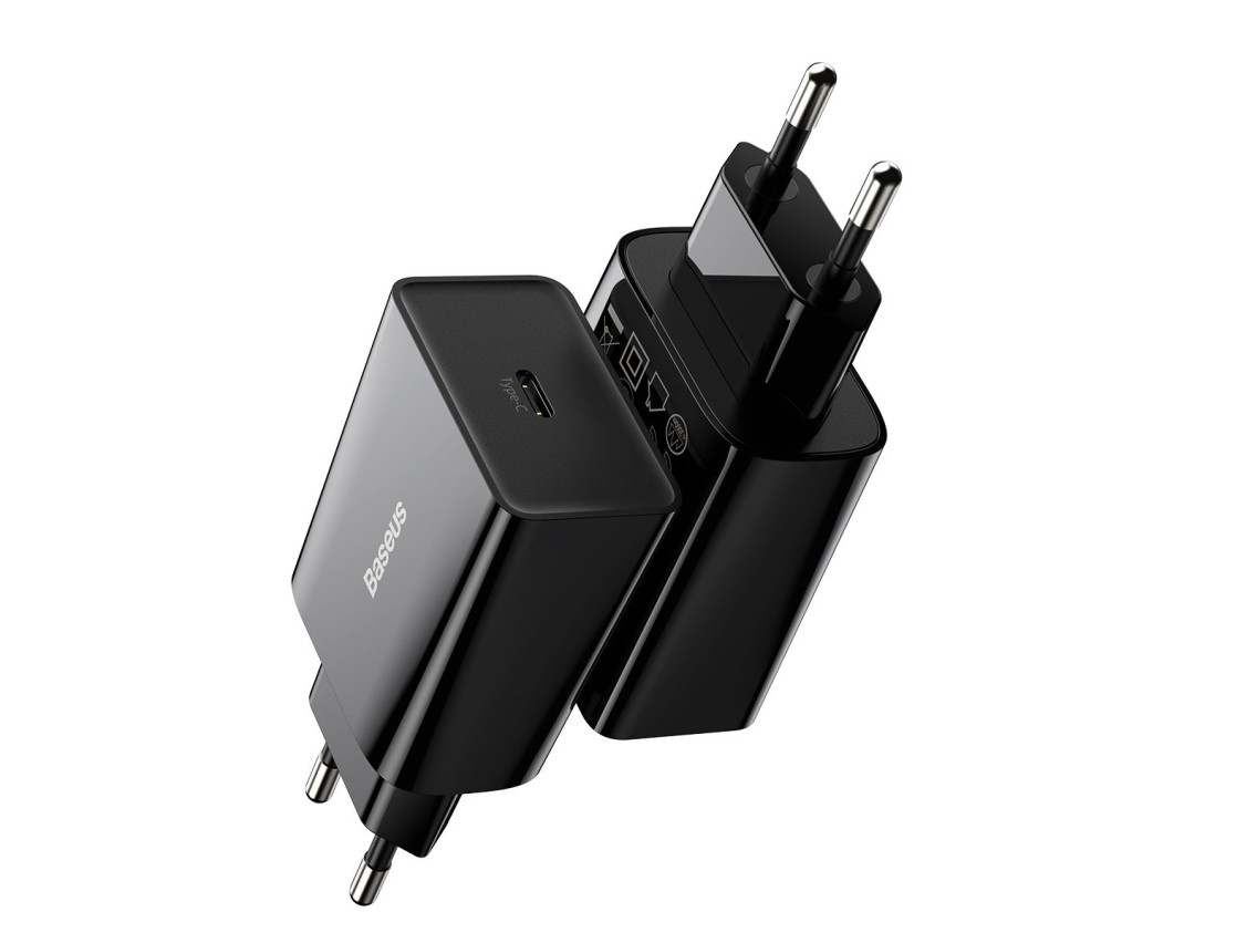 Baseus wall charger Speed Mini PD 20W 1x USB-C black