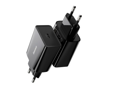 Cargador de pared Baseus Speed Mini PD 20W 1x USB-C negro