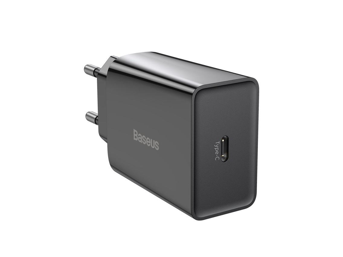 Baseus wall charger Speed Mini PD 20W 1x USB-C black