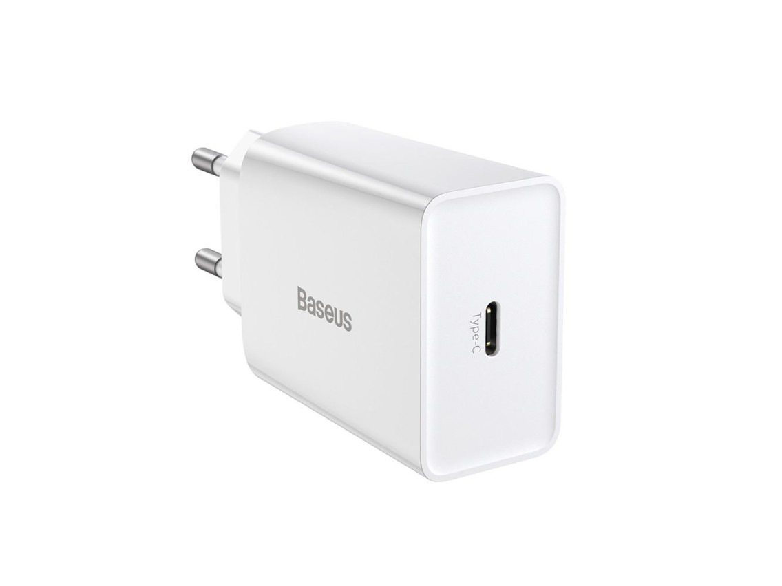 Baseus wall charger Speed Mini PD 20W 1x USB-C white