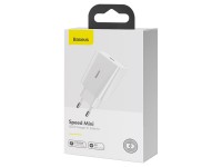 Baseus wall charger Speed Mini PD 20W 1x USB-C white