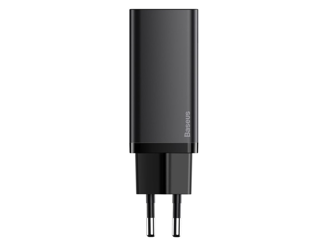 Baseus wall charger GaN2 Lite PD 65W 1x USB-C 1x USB black