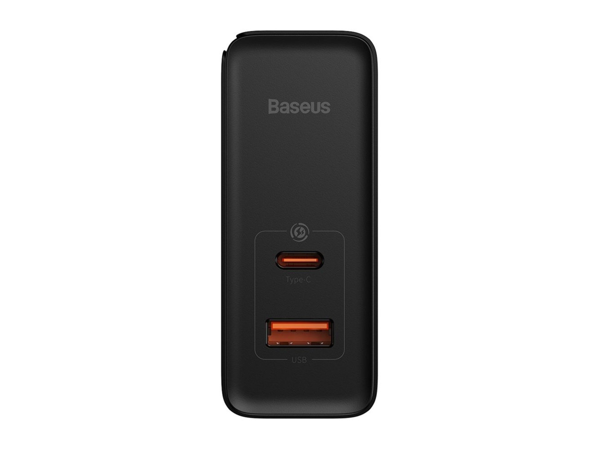 Carregador de parede Baseus GaN5 Pro PD 100W 1x USB-C 1x USB preto + USB-C - USB-C
