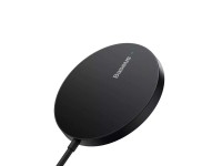 Cargador inalámbrico Baseus Simple Mini 3 15W negro magnético