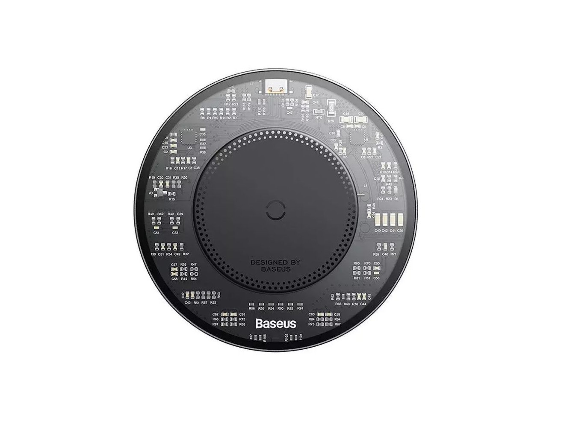 Baseus wireless charger Simple 2 15W black