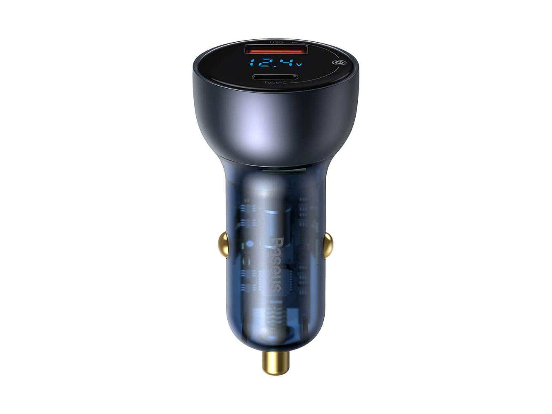 Baseus car charger Particular PD 65W 1x USB 1x USB-C gray