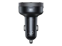 Baseus transmiter FM Enjoy Bluetooth MP3 car charger black