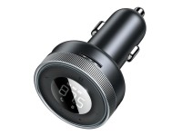 Baseus transmiter FM Enjoy Bluetooth MP3 car charger black