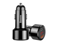 Cargador de coche Baseus Magic PPS QC 4.0+ USB + PD negro 45W Cargador de coche Baseus Magic PPS QC 4.0+ USB + PD negro 45W