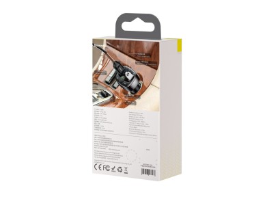 Baseus transmiter FM T Shaped S-09A Bluetooth MP3 black