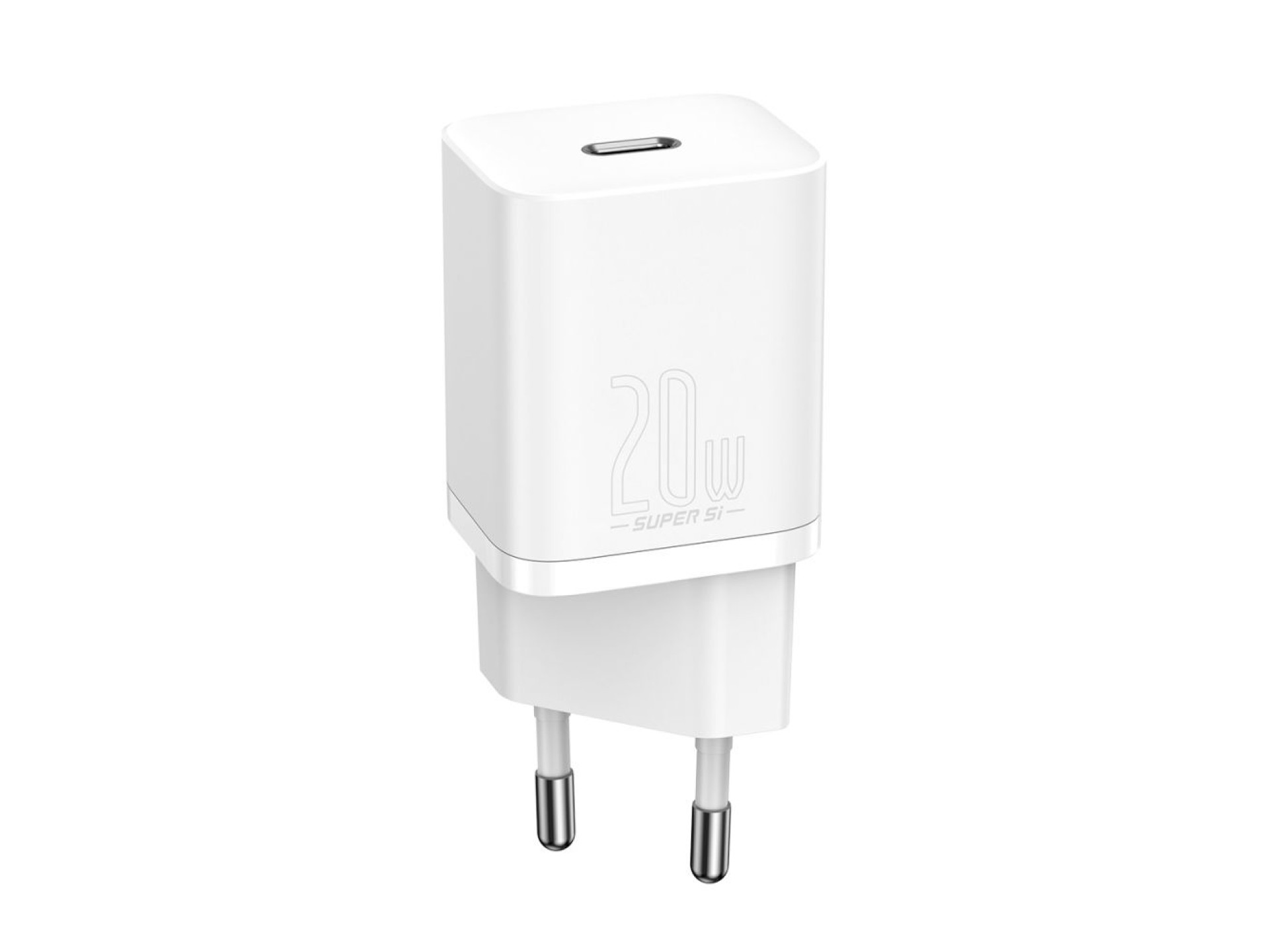 Cargador de pared Baseus Super Si PD 20W 1x USB-C blanco